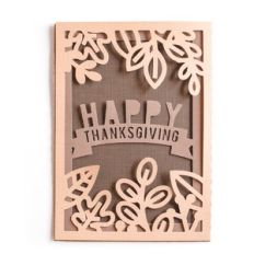 Happy Thanksgiving Trifold Card