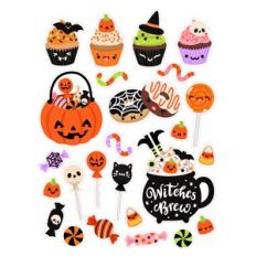 Kawaii Halloween Sweet Treats Stickers