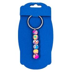 Long Keychain / Keyring Holder Display Card