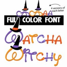 Whatcha Witchy Color Font