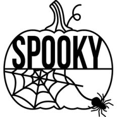 Spooky pumpkin