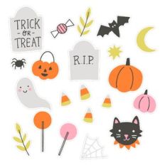 Trick-Or-Treat Sticker Set
