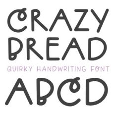 BFC Crazy Bread Quirky Font