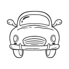 Retro car