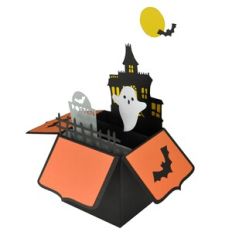 Haunted House Card in a Box