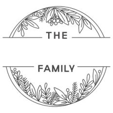 The Family Winter Foliage Split Frame
