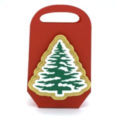 pine tree and snow bag
