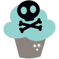 Skull Cupcake