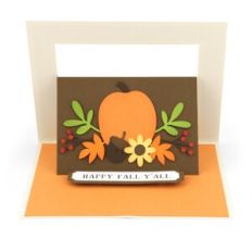 Window Flip Card Pumpkin