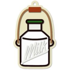 Tag Milk Can