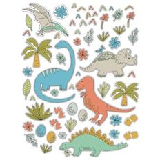 Kids Fun Dinosaur Sticker Sheet