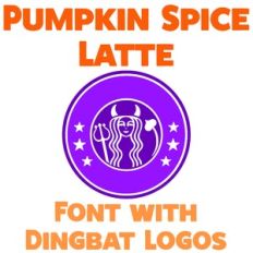 Pumpkin Spice Latte Font