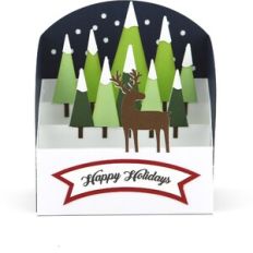 Stadium Box Card Reindeer