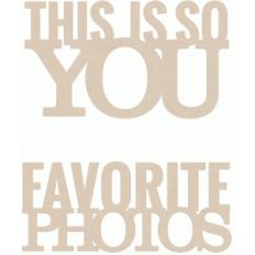 word stack - favorite photos