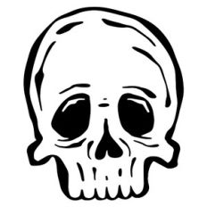 halloween skull