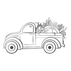 Autumn truck
