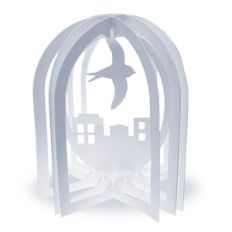 ONE LAYERED POP UP Birdcage bard