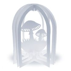 ONE LAYERED POP UP Birdcage mushroom