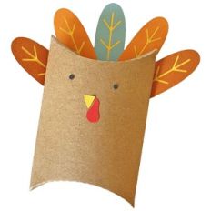 Simple Turkey Pillow Box