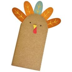 Simple Turkey Candy Bar Wrap 4" x 2.5"