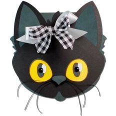 Black Cat Open Mouth Treat Box