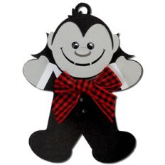 Vampire Gift Tag Ornament