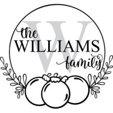 Christmas Ornament Monogram