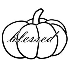 Blessed Pumpkin