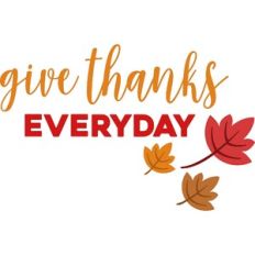 CG Give Thanks Quote