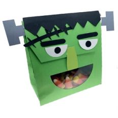 Frankenstein Window Treat Bag