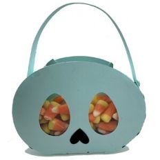 Cute Skull  window Treat Bag
