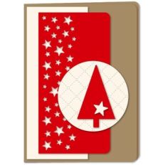 Card Kit Christmas Tree Stars Disc