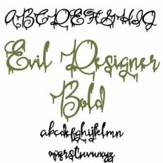 EVil Designer Bold
