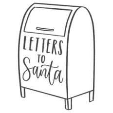 Letters to Santa Mailbox