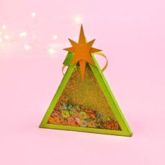 Christmas ornament: shaker tree