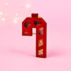 Christmas ornament: candy cane shaker