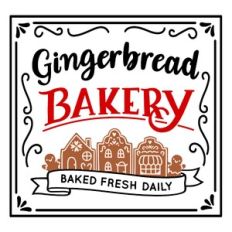 Gingerbread Bakery Sign