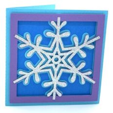 snowflake card