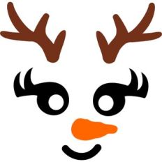 snowman face