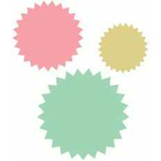 nesting pinked circles