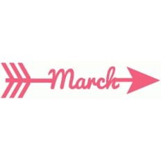 march word arrow