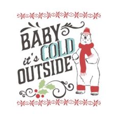 Christmas Winter Bear