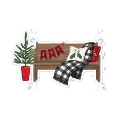 Christmas Bench