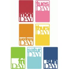 life cards - days of the week