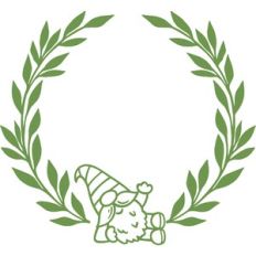 gnome wreath
