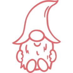 sitting gnome