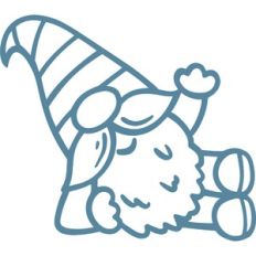 Lounging gnome