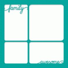 family awesome photo frame