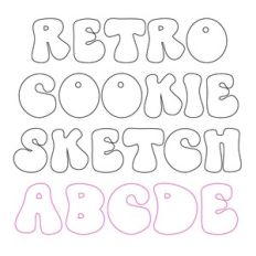 BFC Retro Cookie Sketch Font