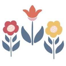 Folk Floral Flower